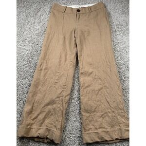 Banana Republic Womens Jackson‎ Fit Wool Blend Dress Pants Work Stretch 8 Petite